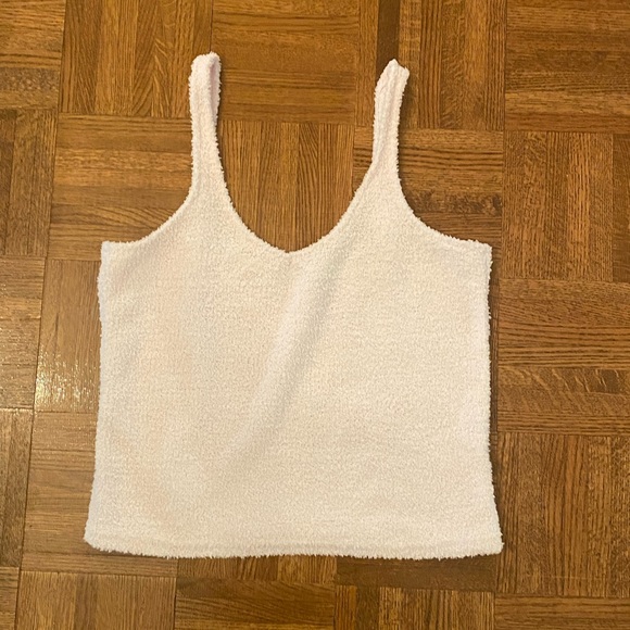 ASOS lounge fluffy cami set in pink - Picture 5 of 5